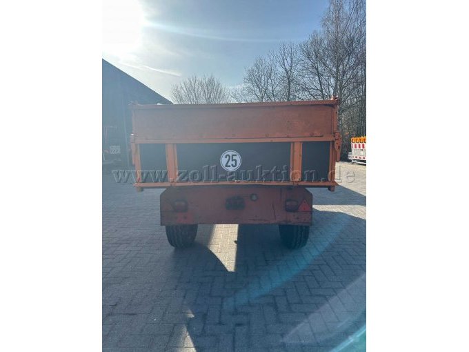 1 aanhangwagen – Glaeser ANH KIPPER OPEN LAADBAK – foto 5 – kavel bij Zoll-Auktion, Barnstorf