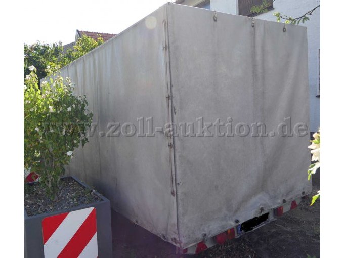 1 Anhänger Heinemann 2500 kg, beladen mit 1 Citroen C3 Cabrio - Bastlerfahrzeug – foto 2 – kavel bij Zoll-Auktion, Verl