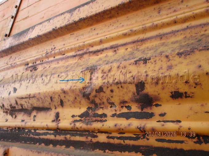 Delle an linker Seite markiert