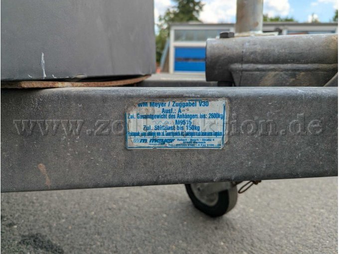 Typenschild
Anhänger