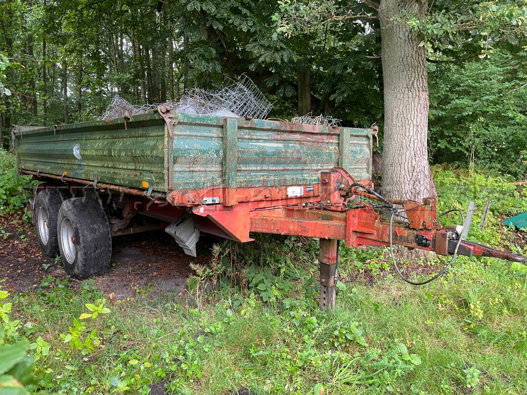 1 Anhänger Paul Auwärter TK 8.0 – Defekt