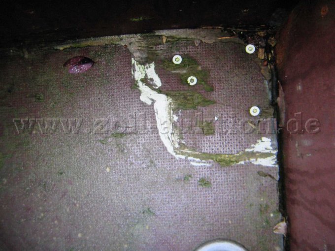 Beschädigung Bodenplatte