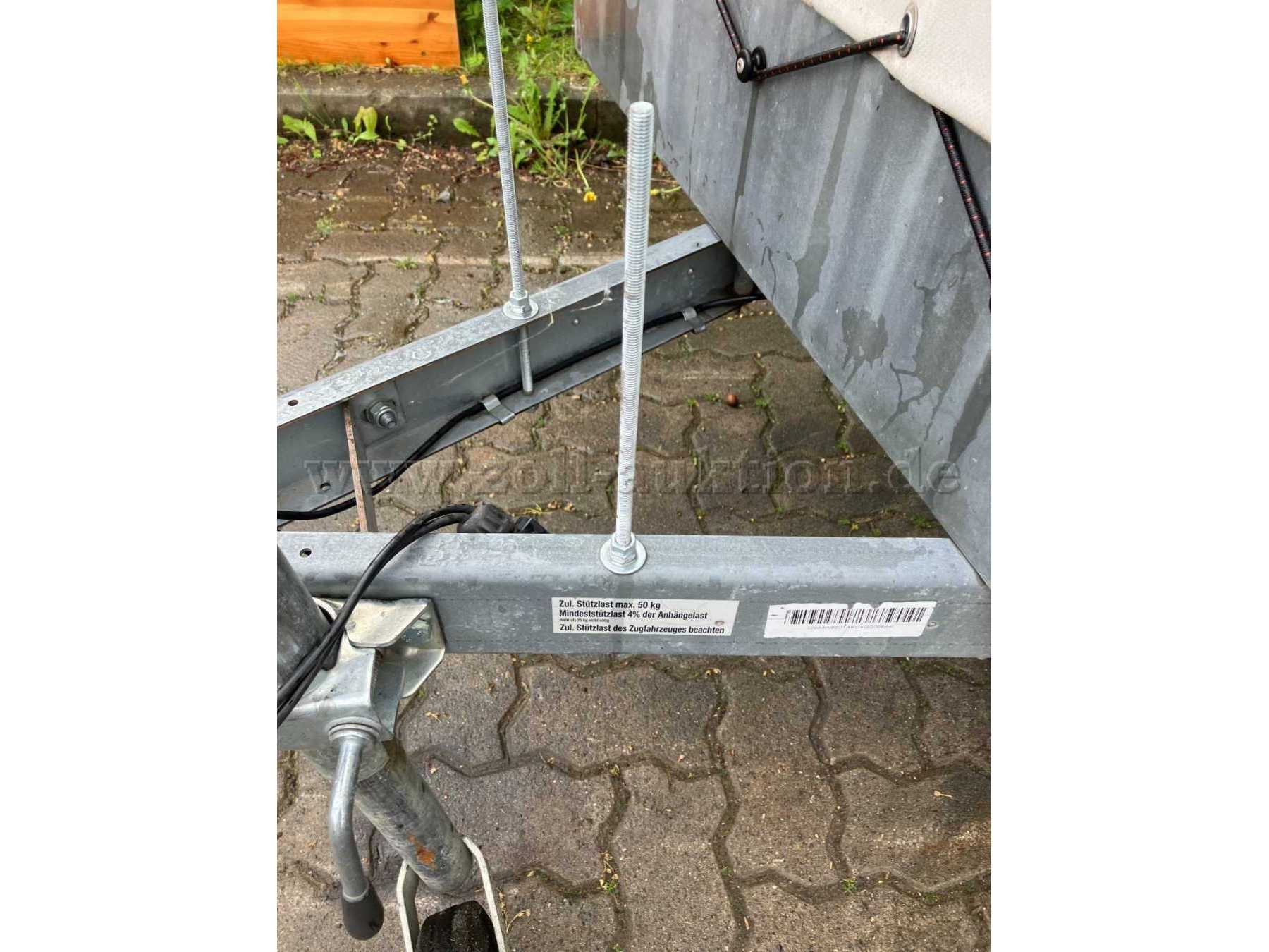 Angabe Stützlast