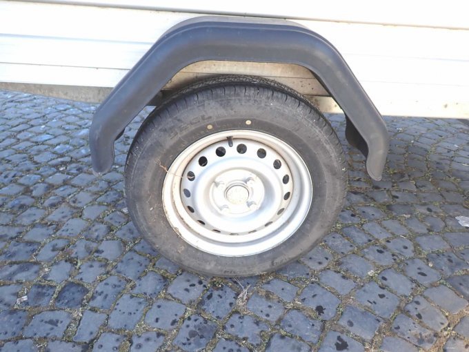 Blick auf den Reifen