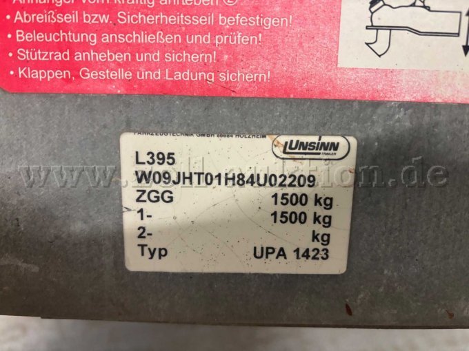 Detailbild Typenschild