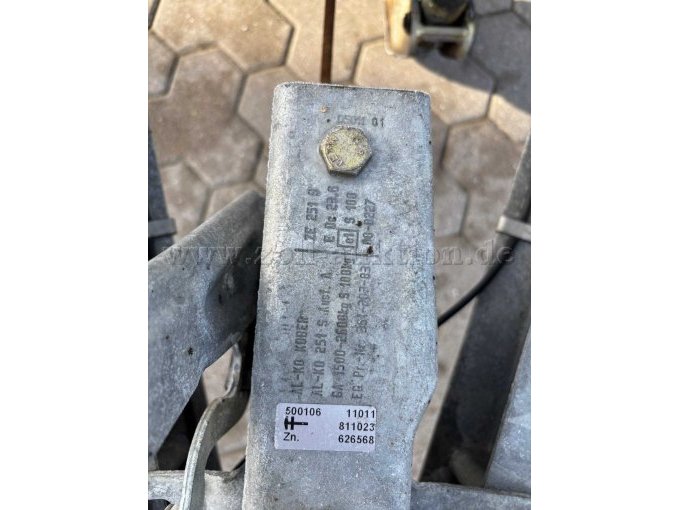 Technische Daten auf Zuggabel