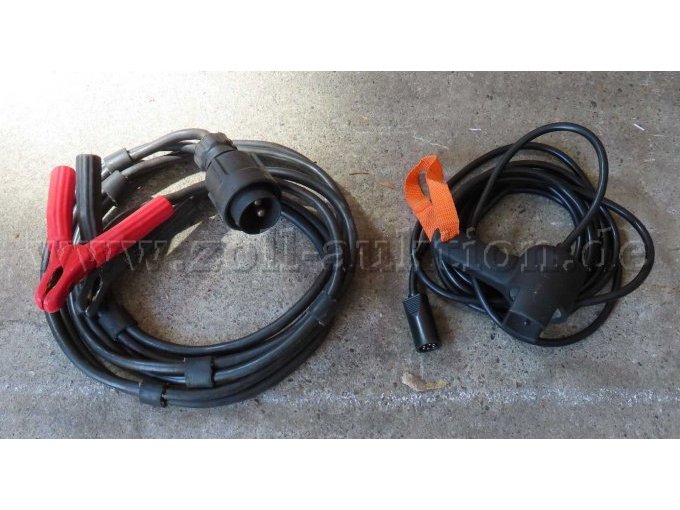 Kabel für Stromversorgung und Fernbedienung für Seilwinde
