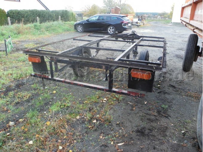 Heckansicht Anhänger