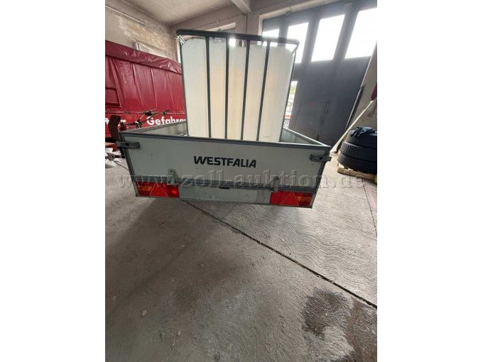 1 aanhangwagen met open laadbak van Westfalia, 1,4 ton, met watertank van 1.000 liter – foto 2 – kavel bij Zoll-Auktion, Cuxhaven
