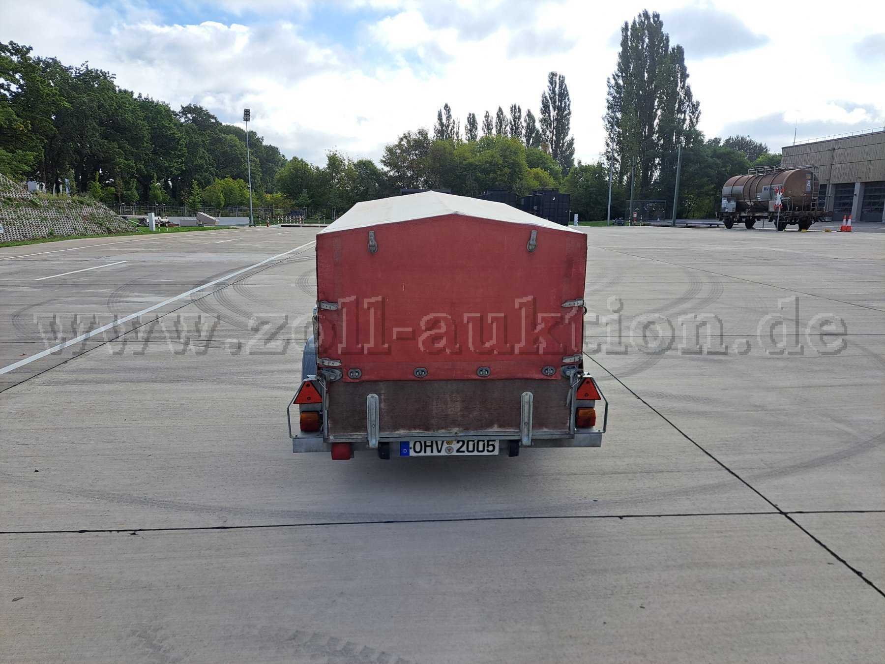 1 Anhänger von FB Fahrzeugbau Brandenburg Typ HP 750