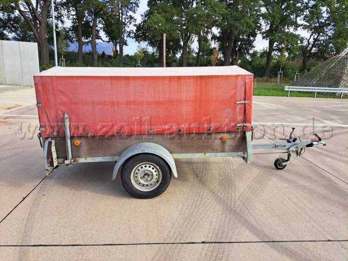 1 aanhanger van FB Fahrzeugbau Brandenburg, type HP 750 – foto 5 – kavel bij Zoll-Auktion, Oranienburg