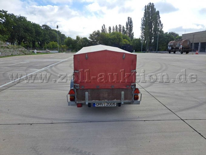 1 Anhänger von FB Fahrzeugbau Brandenburg Typ HP 750 – kavel bij Zoll-Auktion, Oranienburg