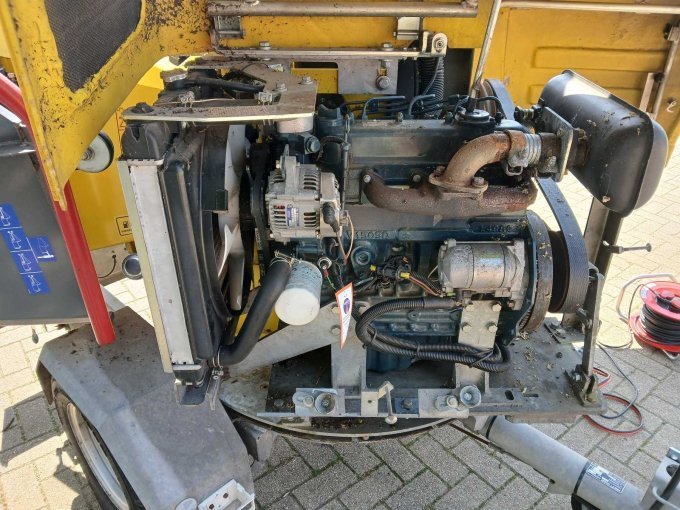Häcksler Dieselmotor