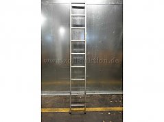 Anlegeleiter mit 9 Sprossen; Marke Europart.
-Vorderansicht-