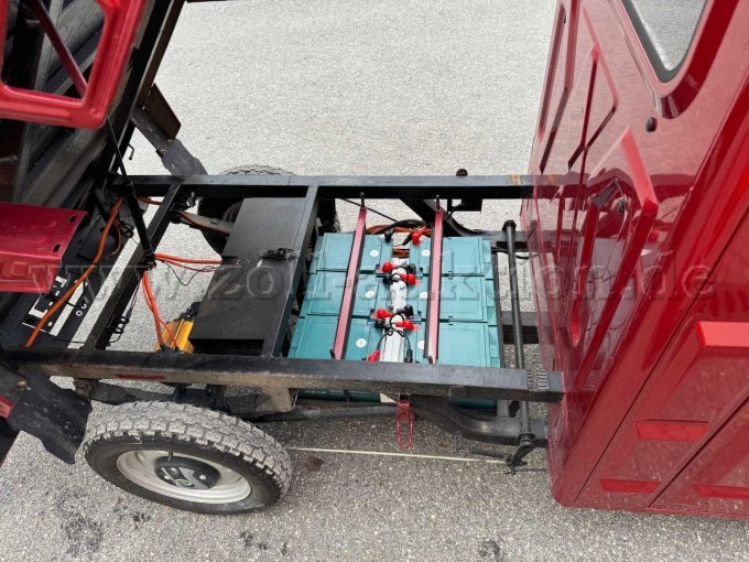 Geöffnete Ladefläche