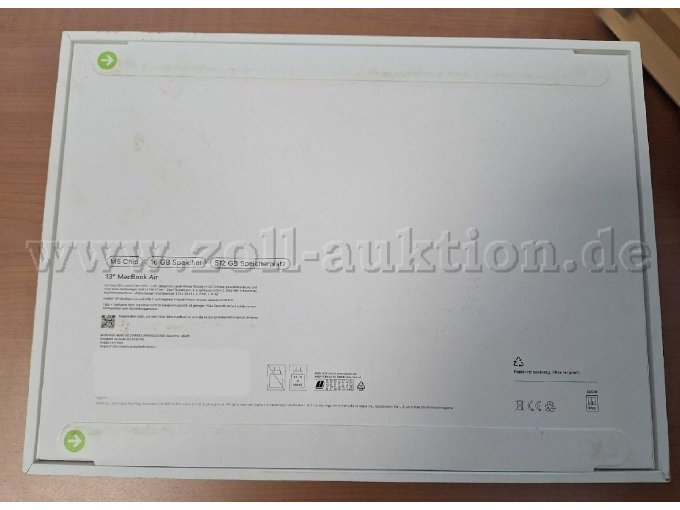 1 Apple MacBook Air 13" mit M5 Chip - 16 GB RAM - 512 GB – foto 2 – kavel bij Zoll-Auktion, Aachen