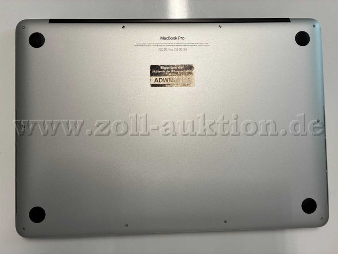 1 Apple MacBook Pro 15 inch A1398 – foto 5 – kavel bij Zoll-Auktion, Mainz
