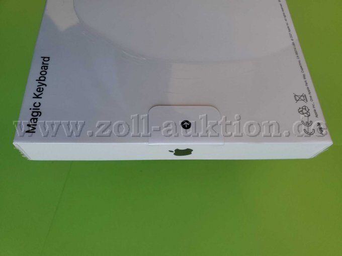 Seitenansicht mit Apple Logo