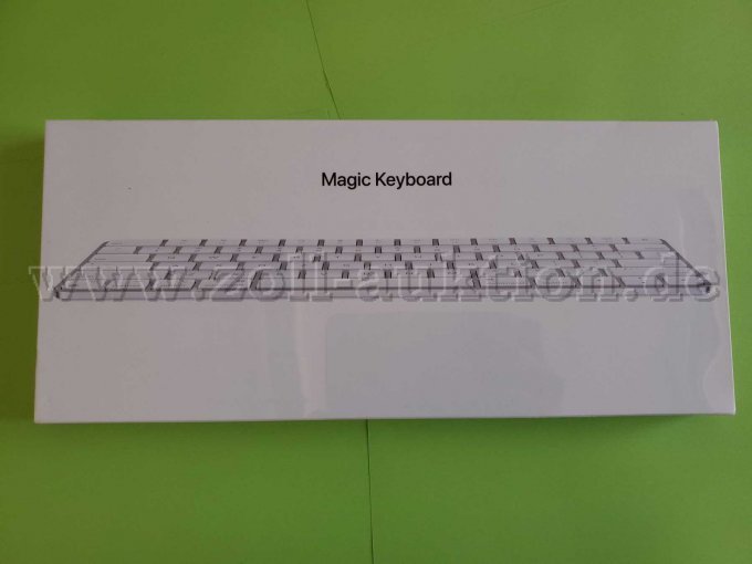 Apple Magic Keyboard, Frontansicht der OVP
