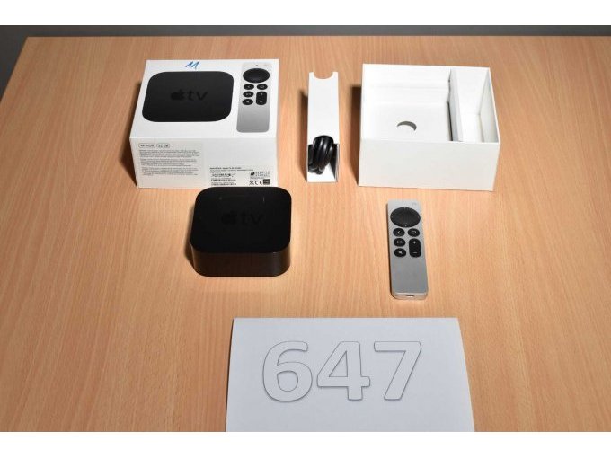Apple TV 4K (2. Generation) 32GB Modellnummer A2169
Gesamtansicht Apple TV 4K (2. Generation) 32GB Modellnummer A2169
Gesamtansicht