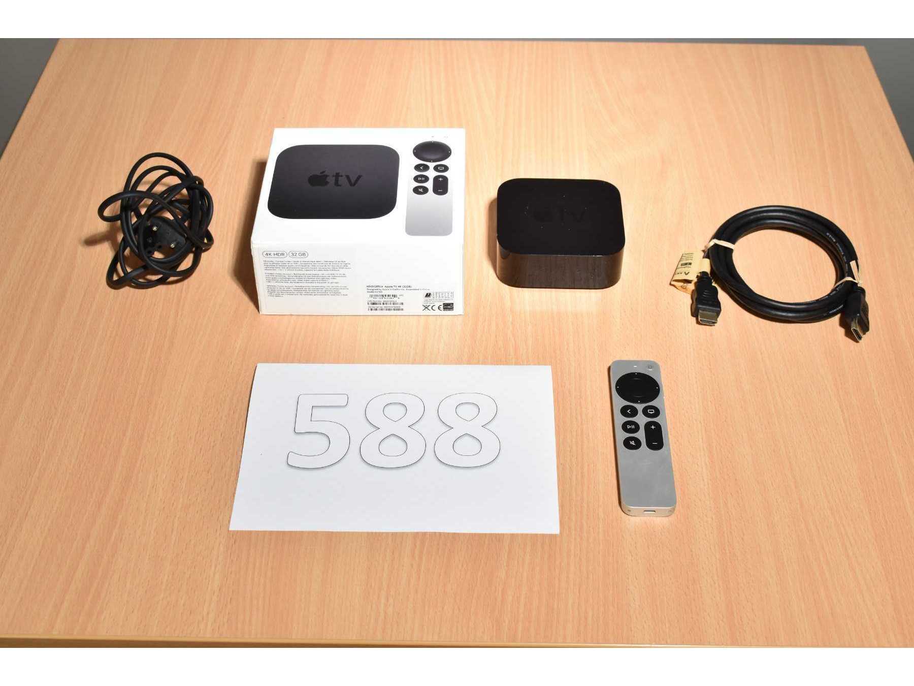 Apple TV 4K (2. Generation) 32GB Modellnummer A2169
Gesamtansicht
