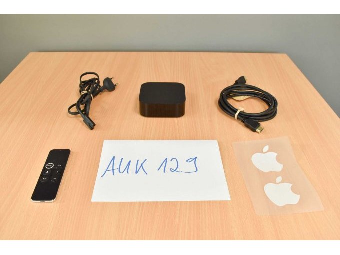 Apple TV HD (4. Generation) 32GB Modellnummer A1625
mit Netzkabel, HDMI Kabel und Aufkleber