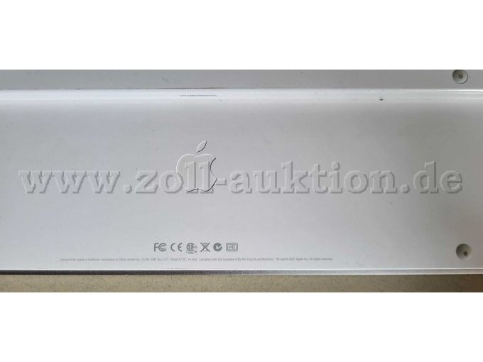 Typenschild Tastatur