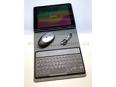 Apple IPad 6. Generation A1954, Jelly Comb Tastatur+Hülle + Ladekabel + Wireless Mouse