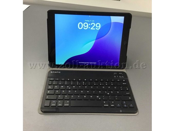 iPad 7 A2198, FINTIE Slim Keyboard+Hülle