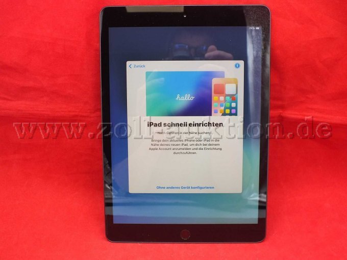 1 Apple iPad 7e generatie, 10,2" (diagonaal 25,91 cm), inclusief hoesje – foto 3 – kavel bij Zoll-Auktion, Paderborn