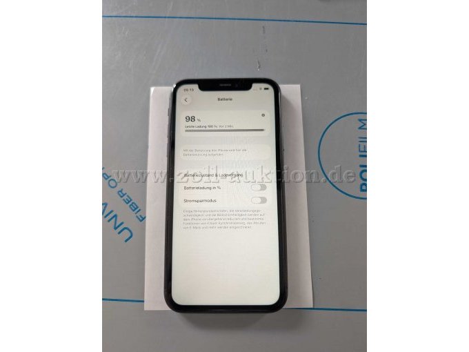 Handy Vorderansicht / Batterie-Zustand