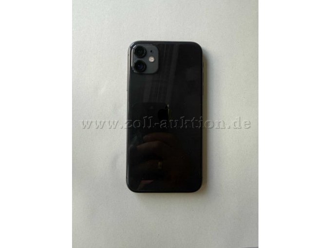 1 Apple iPhone 11 (128 GB, Schwarz) – kavel bij Zoll-Auktion, Bonn