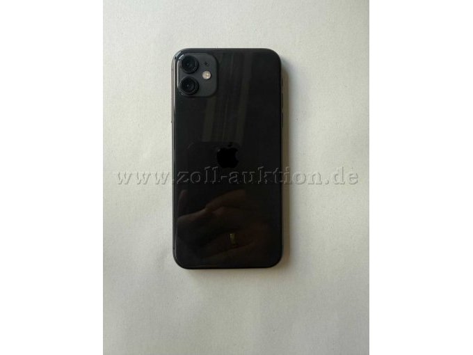 1 Apple iPhone 11 (128 GB, Schwarz) – kavel bij Zoll-Auktion, Bonn
