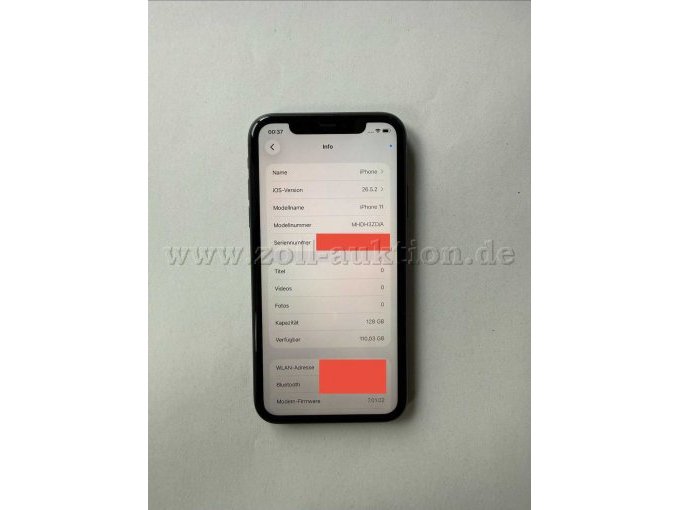 1 Apple iPhone 11 (128 GB, Schwarz) – foto 3 – kavel bij Zoll-Auktion, Bonn