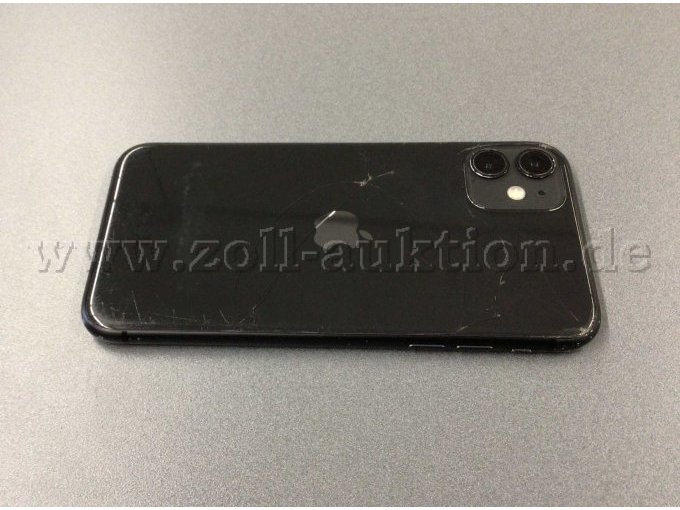 Vorderseite iPhone 11 mit Backcoverschaden