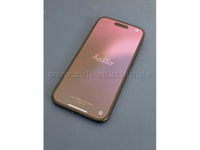 Frontansicht Bildschirm an