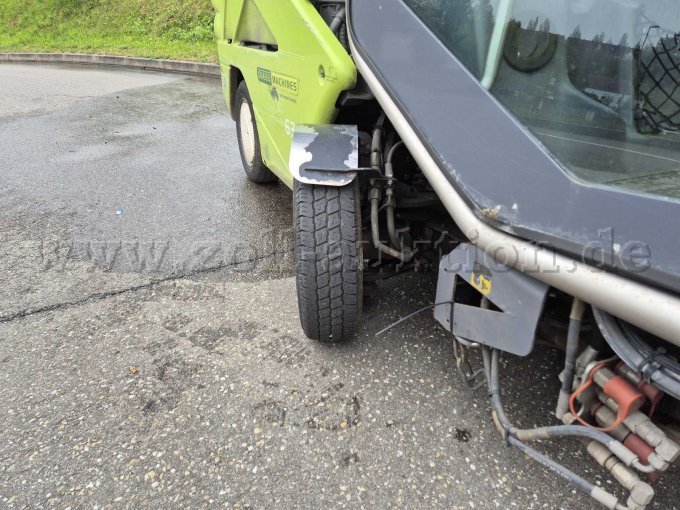 ausgefahrene Vorderachse