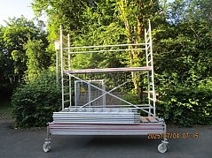 Gesamtansicht Gerüst