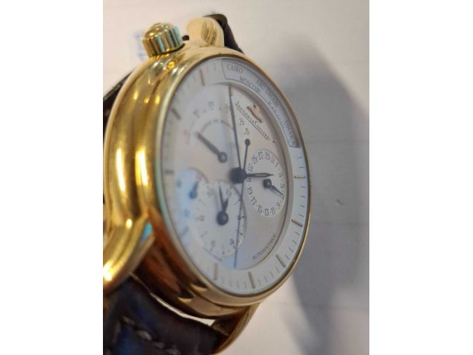 1 Armbanduhr *** Jaeger Le Coultre*** Geographique – foto 4 – kavel bij Zoll-Auktion, München