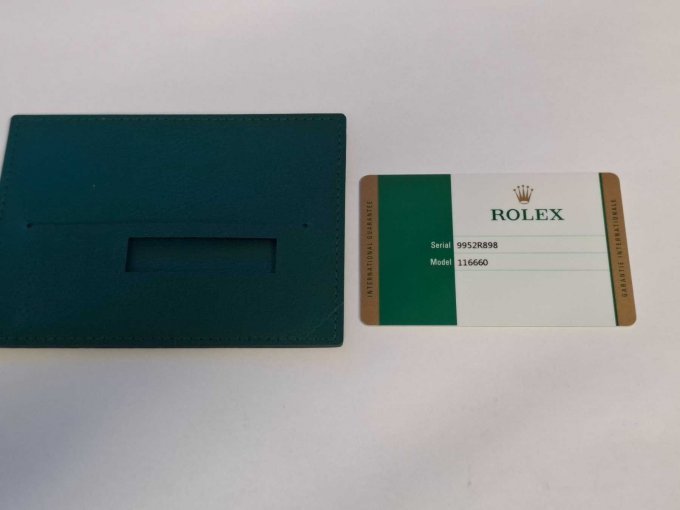 Garantiekarte mit Hülle