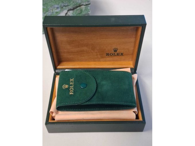 Uhrenbox geöffnet