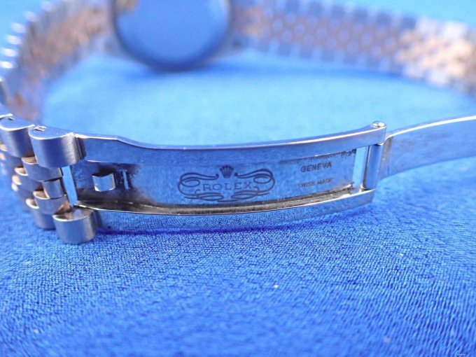 Rolexlogo auf der Faltschließe