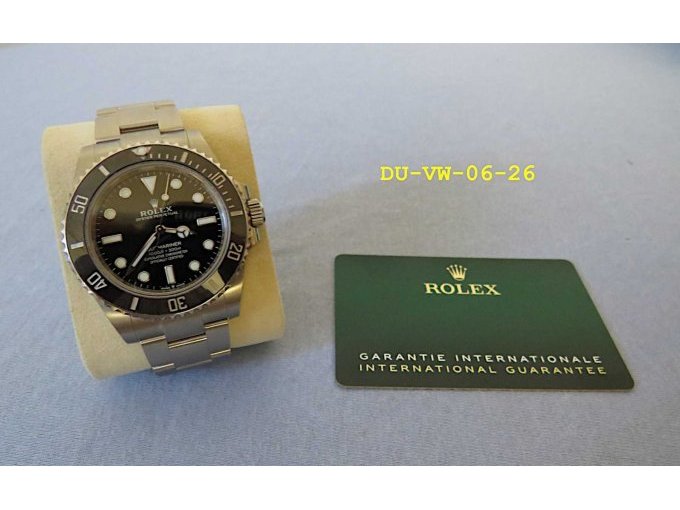 Rolex Oyster Perpetual Submariner mit Garantiekarte