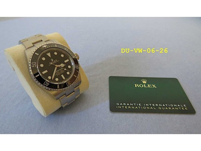 Rolex Oyster Perpetual Submariner mit Garantiekarte