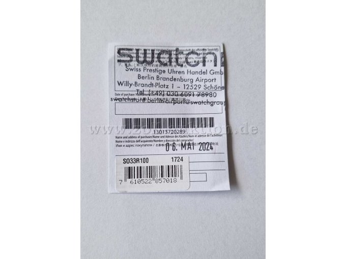 1 Armbanduhr Swatch Omega "Mission to Mars" – foto 3 – kavel bij Zoll-Auktion, Berlin
