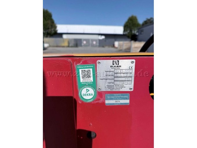 1 takkenschaar, fabrikant Elkaer, type: HKL-EX, HK 2000-9 – foto 5 – kavel bij Zoll-Auktion, Hövelhof