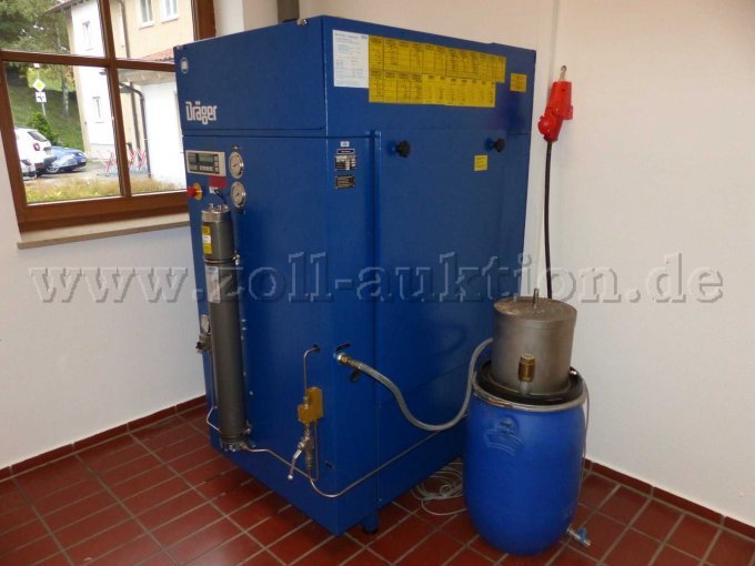 Atemluftkompressor mit Füllleiste