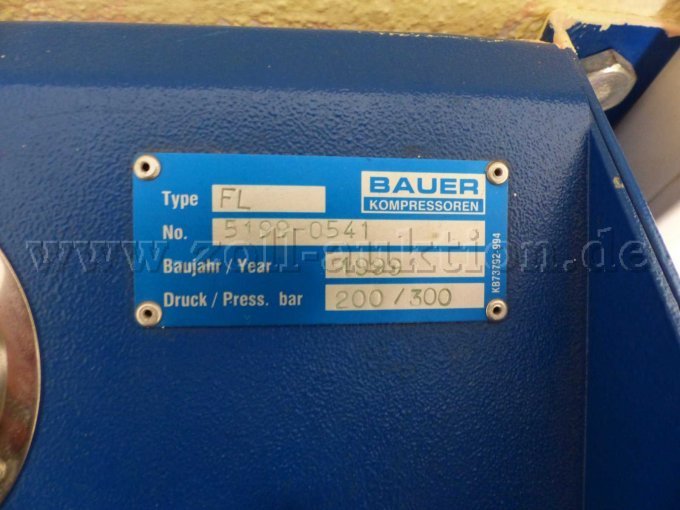 Typenschild der Füllleiste