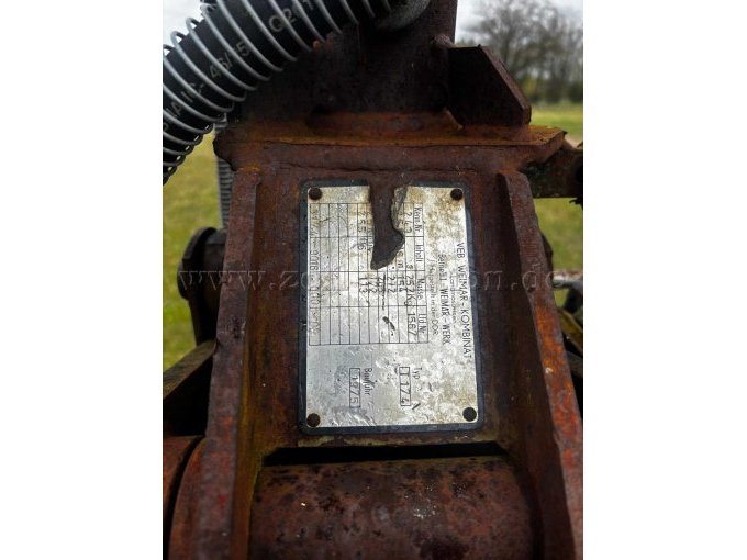 Typenschild Zweischalengreifer