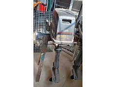 Außenbordmotor Hinteransicht